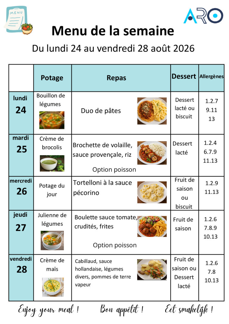du 24 au 28/08/2026